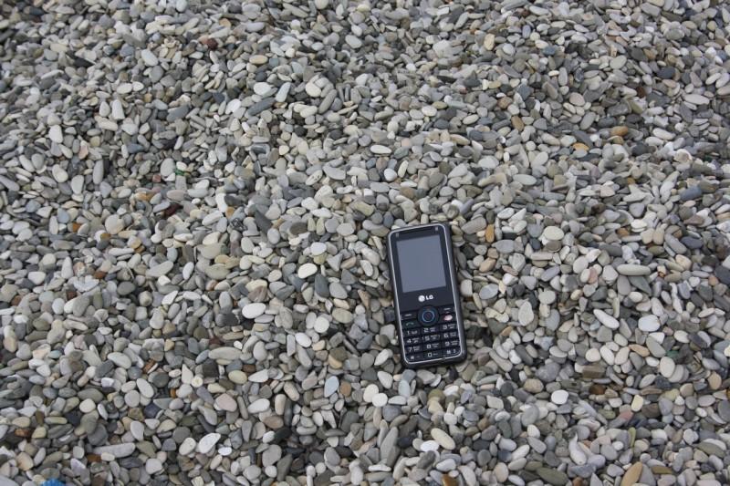 Галька черноморская фр. 5-10 мм.